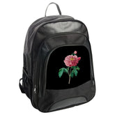 Pink Rose Backpack, Floral Backpack, Botanical Backpack, Gift Backpack, Stylish Backpack, Everyday Backpack, Trendy Backpack - Tawshia